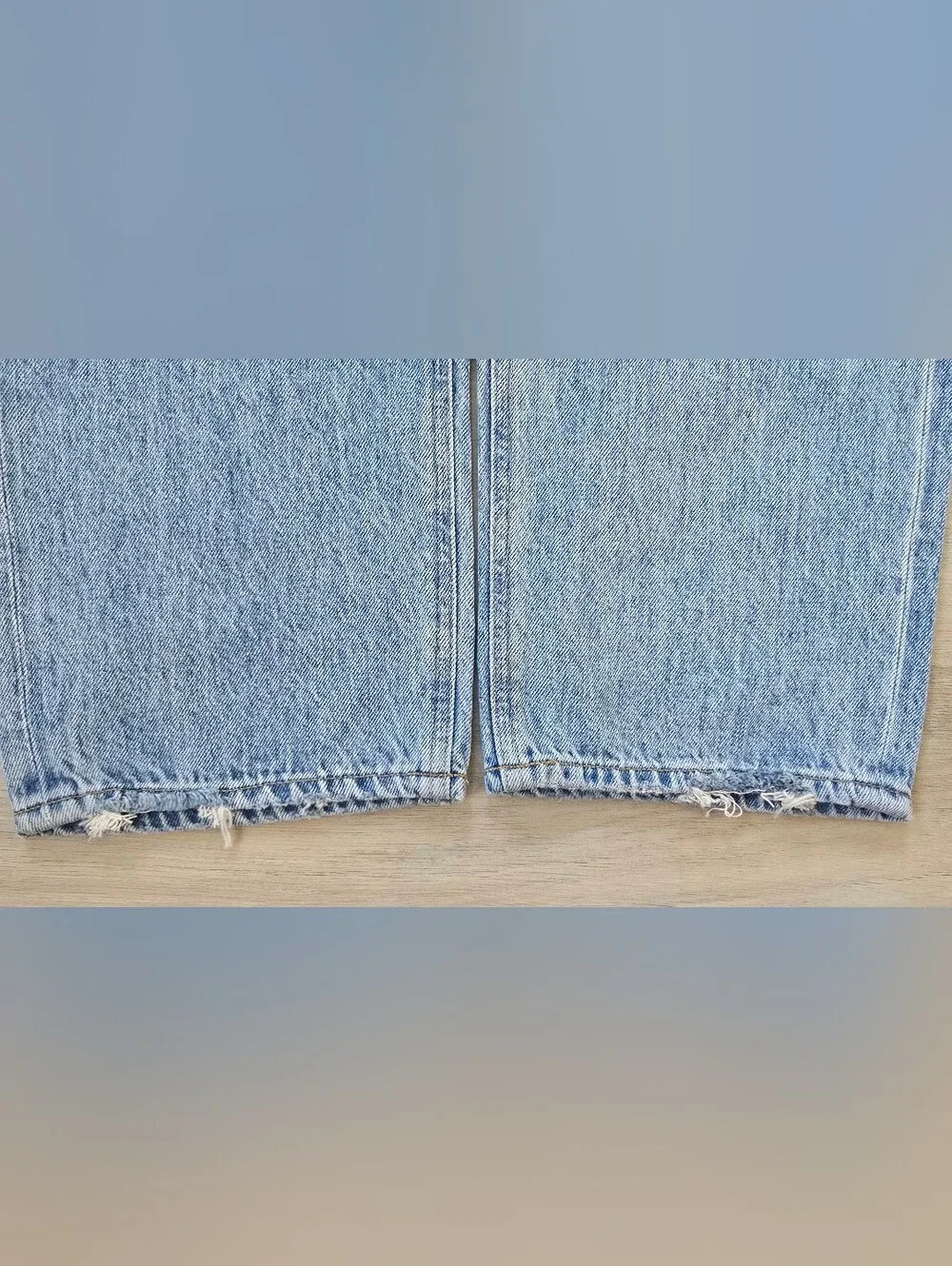 NWT AGOLDE Criss Cross Upsized Jeans Suburbia High Rise Straight 24